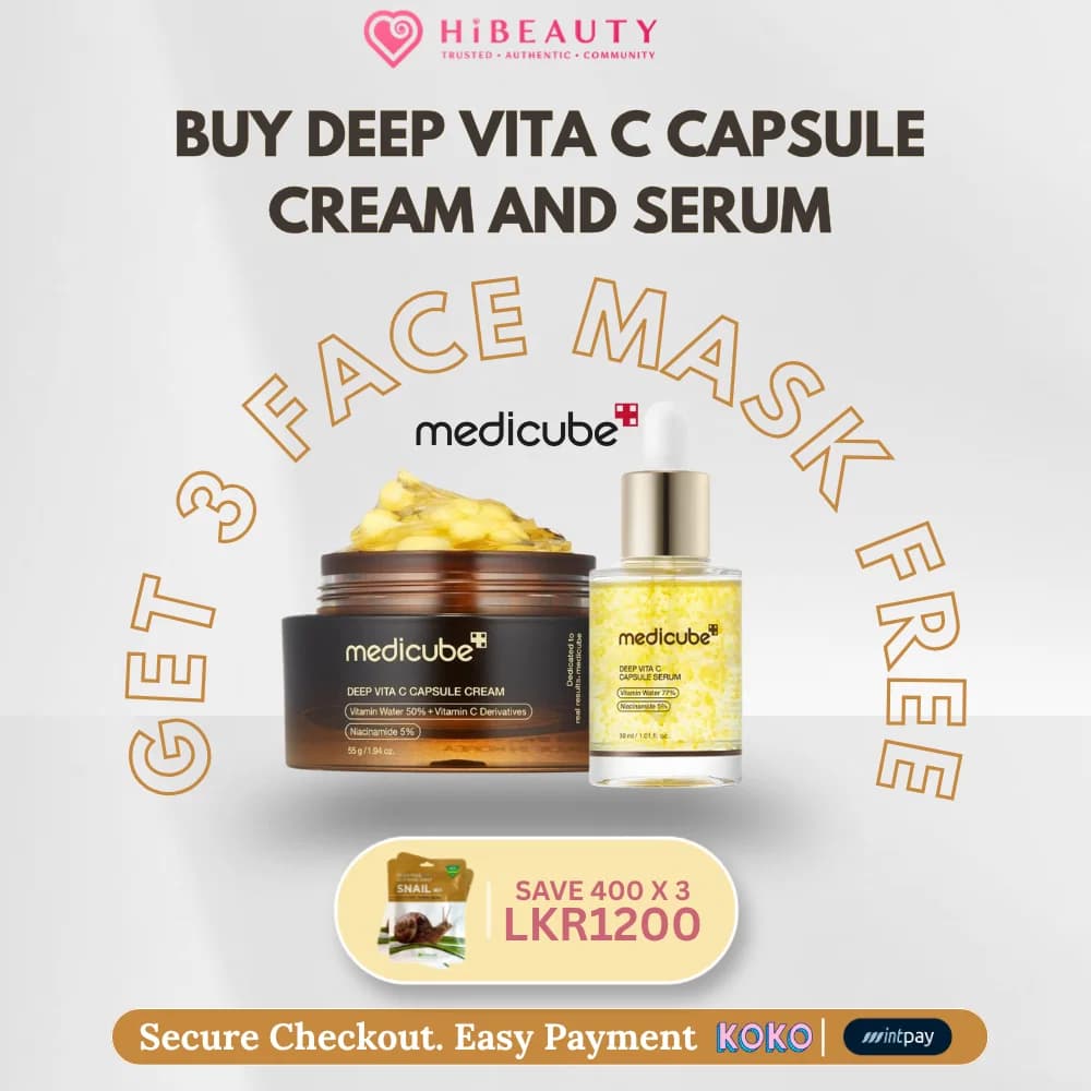 Medicube Deep Vita C Duo FREE 3 Masks  